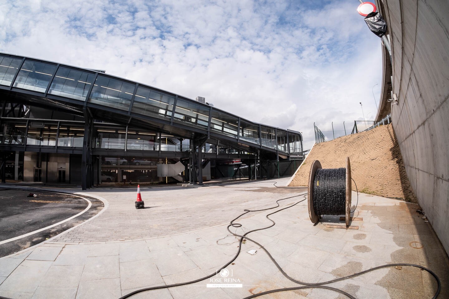 FOTOGRAFO OBRAS BARAJAS TERMIINAL AUTOBUSES T4003