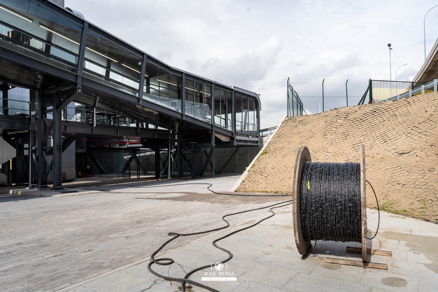 FOTOGRAFO OBRAS BARAJAS TERMIINAL AUTOBUSES T4035